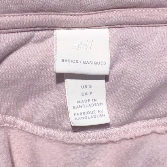 H&M Women's Light Pink Zip Up Sweater, S - Picture 4 of 4